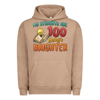 Pigment Burro my students 100 days brighter Urban Hoodie - MaliasSmallBusiness