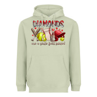 Matcha diamonds are a girls best friends Heavyweight Hoodie - RacoonDesign
