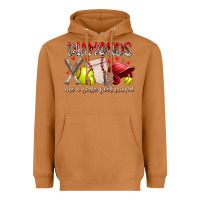 Meerkat diamonds are a girls best friends Heavyweight Hoodie - RacoonDesign