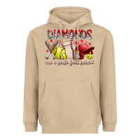 Mushroom diamonds are a girls best friends Heavyweight Hoodie - RacoonDesign