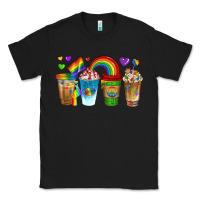 Black lgbtq coffee drinks Classic Tee - texasbilliewilder