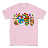 Bubblegum Pink lgbtq coffee drinks Classic Tee - texasbilliewilder