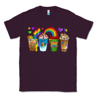 Plum lgbtq coffee drinks Classic Tee - texasbilliewilder