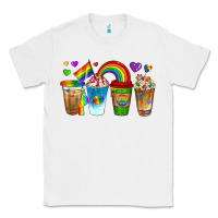 White lgbtq coffee drinks Classic Tee - texasbilliewilder