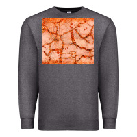 Charcoal Heather orange glitter Premium Sweatshirt - JahusDesignShop