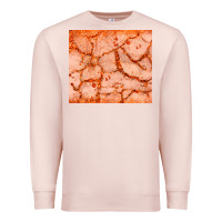 Pale Pink orange glitter Premium Sweatshirt - JahusDesignShop