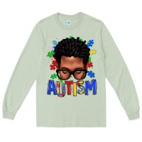 Matcha autism afro man Long Sleeve Tee - texasbilliewilder