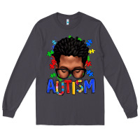 Smoke autism afro man Long Sleeve Tee - texasbilliewilder