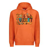 Carrot Talk turkey to me Premium Hoodie - NancyCooperArtShop