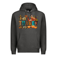 Charcoal Heather Talk turkey to me Premium Hoodie - NancyCooperArtShop