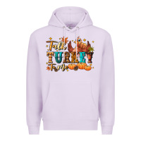 Lilac Talk turkey to me Premium Hoodie - NancyCooperArtShop