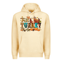 Pina Colada Talk turkey to me Premium Hoodie - NancyCooperArtShop