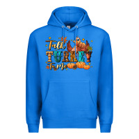 True Royal Talk turkey to me Premium Hoodie - NancyCooperArtShop