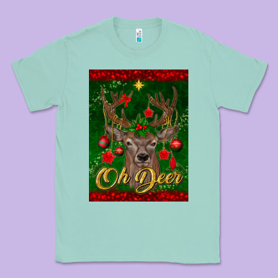 Oh Deer Car Air Freshener Classic Tee Designed By Bundleandbundleshop