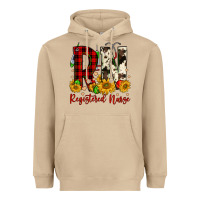 Mushroom christmas rn registered nurse Heavyweight Hoodie - FaDigitalArtStudio