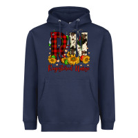 Navy christmas rn registered nurse Heavyweight Hoodie - FaDigitalArtStudio