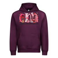 Mauve Wine cna certified valentine nursing assistant valentin Urban Hoodie - MaliasSmallBusiness