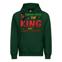Forest Green martin luther the king 1963 i have a dream Urban Hoodie - MaliasSmallBusiness
