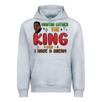 Heather Grey martin luther the king 1963 i have a dream Urban Hoodie - MaliasSmallBusiness