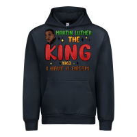 Navy martin luther the king 1963 i have a dream Urban Hoodie - MaliasSmallBusiness