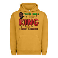 Pigment Peanut Butter martin luther the king 1963 i have a dream Urban Hoodie - MaliasSmallBusiness