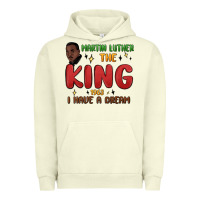 Pigment Pistachio martin luther the king 1963 i have a dream Urban Hoodie - MaliasSmallBusiness