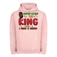 Pigment Salmon martin luther the king 1963 i have a dream Urban Hoodie - MaliasSmallBusiness