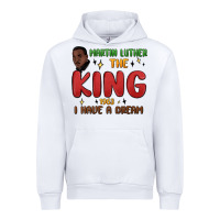 White martin luther the king 1963 i have a dream Urban Hoodie - MaliasSmallBusiness