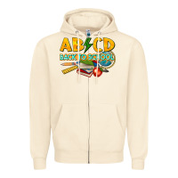 Sandshell abcd back to school Zipper Hoodie - texasbilliewilder