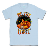 Dusty Blue Be the light Classic Tee - RanaPortraitStore