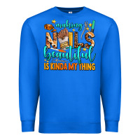 True Royal making nails beautiful is kinda my thing Premium Sweatshirt - AdoDesignShop