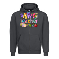 Smoke art teacher Zipper Hoodie - texasbilliewilder