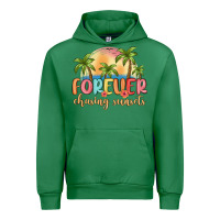 Emerald forever chasing sunsets Urban Hoodie - MaliasSmallBusiness