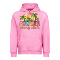 Fuchsia Pink forever chasing sunsets Urban Hoodie - MaliasSmallBusiness