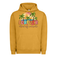 Pigment Peanut Butter forever chasing sunsets Urban Hoodie - MaliasSmallBusiness