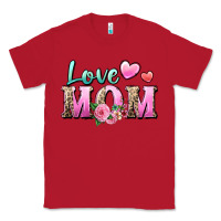 Red love mom Classic Tee - Zillion Design Studio