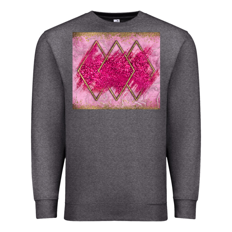 Pink Glitter Premium Sweatshirt by JahusDesignShop | Teevron