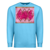 Ocean Blue pink glitter Premium Sweatshirt - JahusDesignShop