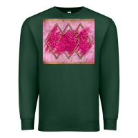 Sports Green pink glitter Premium Sweatshirt - JahusDesignShop