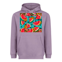 Lavender watermelon and sunflowers Heavyweight Hoodie - HRA Design Shop