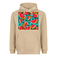 Mushroom watermelon and sunflowers Heavyweight Hoodie - HRA Design Shop