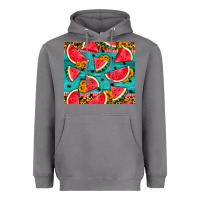 Storm watermelon and sunflowers Heavyweight Hoodie - HRA Design Shop