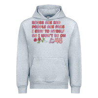 Heather Grey roses are red Urban Hoodie - MaliasSmallBusiness