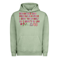 Pigment Oil Green roses are red Urban Hoodie - MaliasSmallBusiness