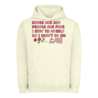 Pigment Pistachio roses are red Urban Hoodie - MaliasSmallBusiness