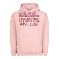 Pigment Salmon roses are red Urban Hoodie - MaliasSmallBusiness