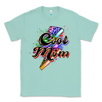 Seafoam cool mom Classic Tee - Zillion Design Studio