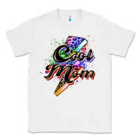 White cool mom Classic Tee - Zillion Design Studio