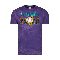 Cloud Purple western leopard serape wooden sunflowers  turquoise glitter mom baseba Vintage Tee - Artiststas