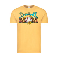 Vintage Mustard western leopard serape wooden sunflowers  turquoise glitter mom baseba Vintage Tee - Artiststas